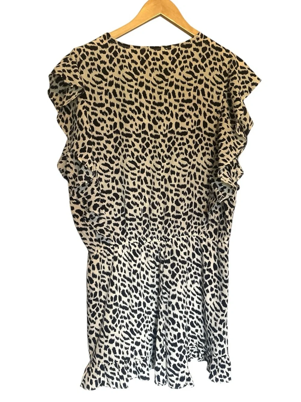 Umgee Leopard Print Romper - Picture 3 of 7
